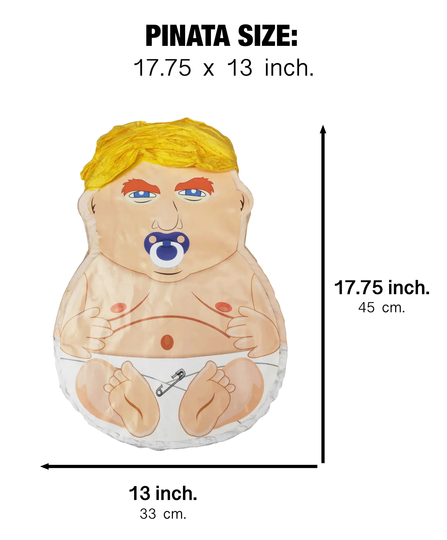 Baby Donald Trump Pinata - Image 5