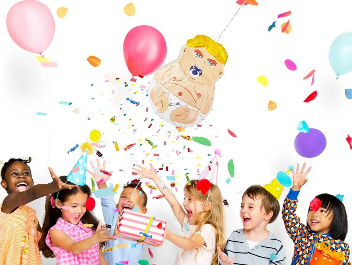 Baby Donald Trump Pinata - Image 7