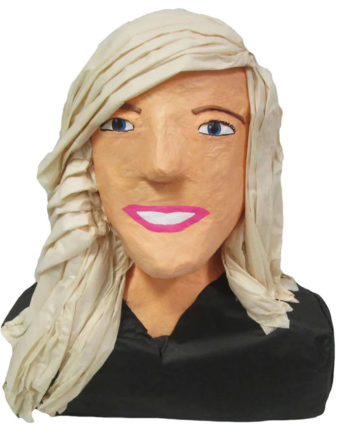 Blond Woman Custom Pinata