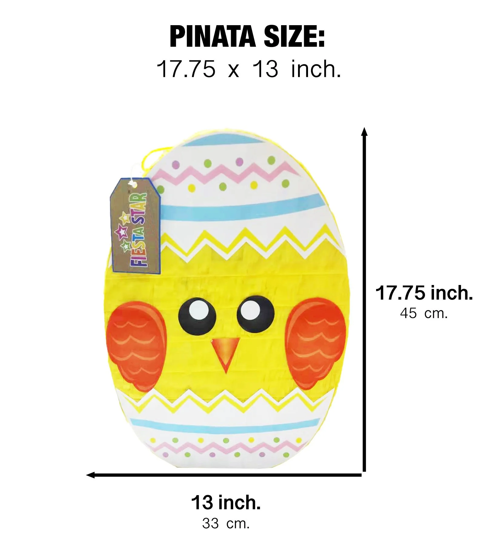 Chick in Egg  Pinata - Image 3