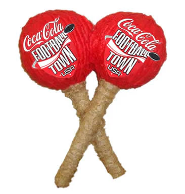 Coca-cola Maracas Promotional Pinata