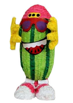 Cool Watermelon Man Promotional Pinata