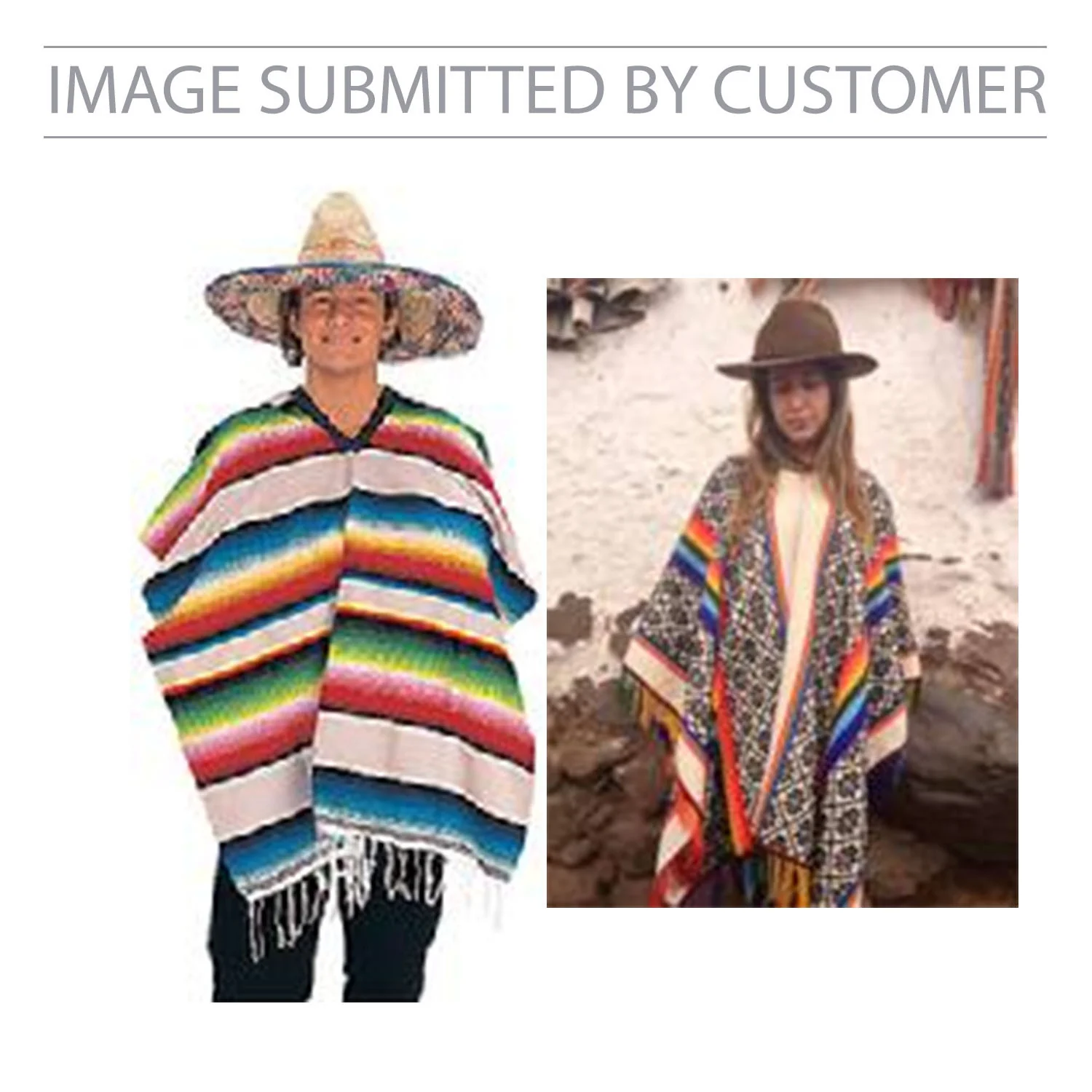 Couple in Poncho Custom Pinata - Image 2