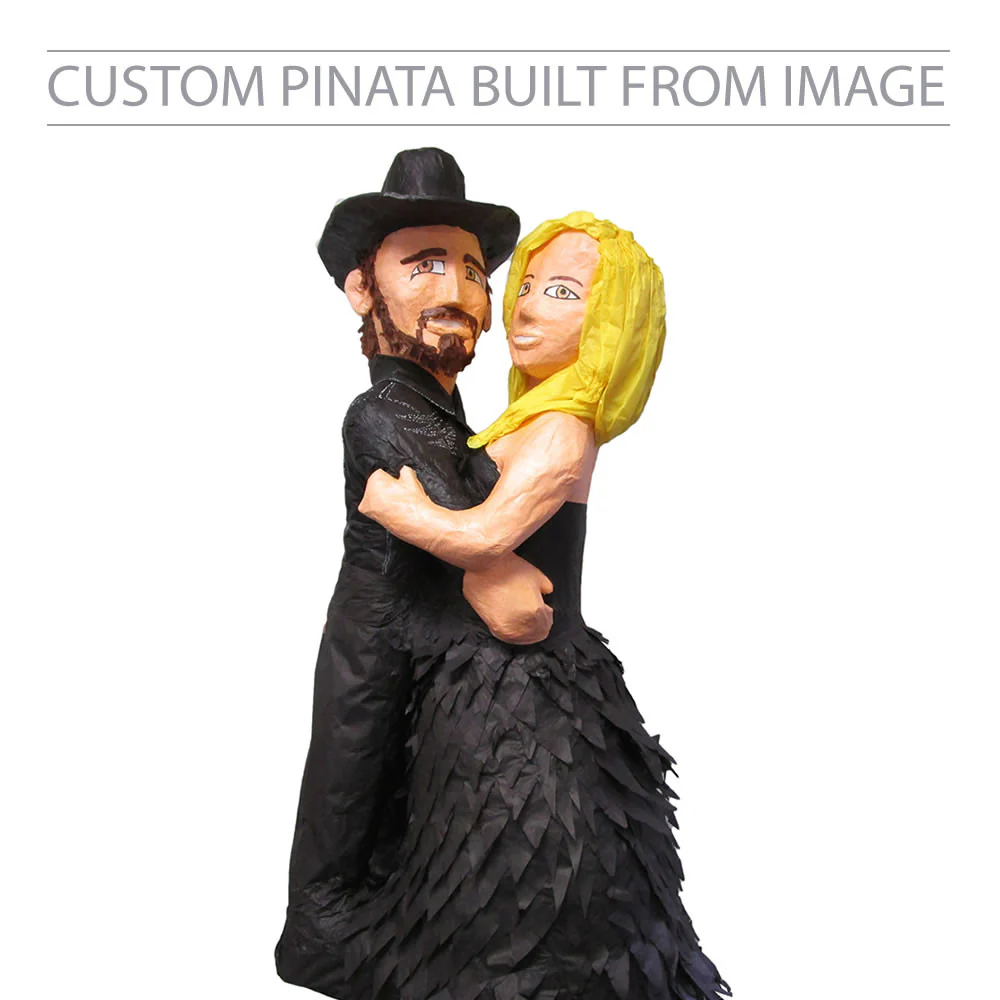 Country Couple Custom Pinata - Image 3