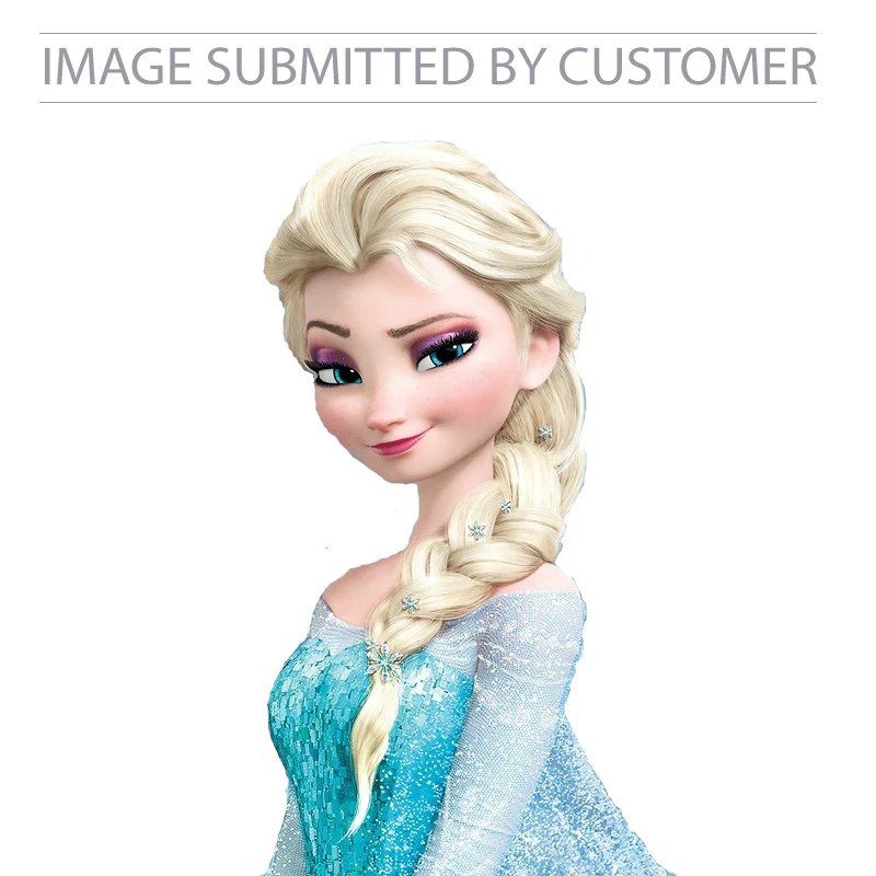 Elsa Bust Custom Pinata - Image 2