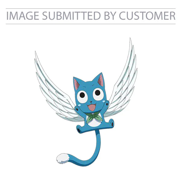 Happy the Blue Winged Cat Custom Pinata - Image 2