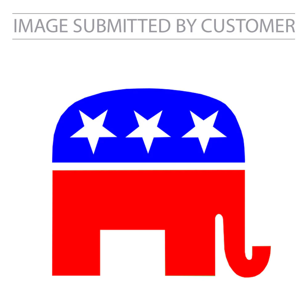 Republican Elephant Custom Pinata - Image 2