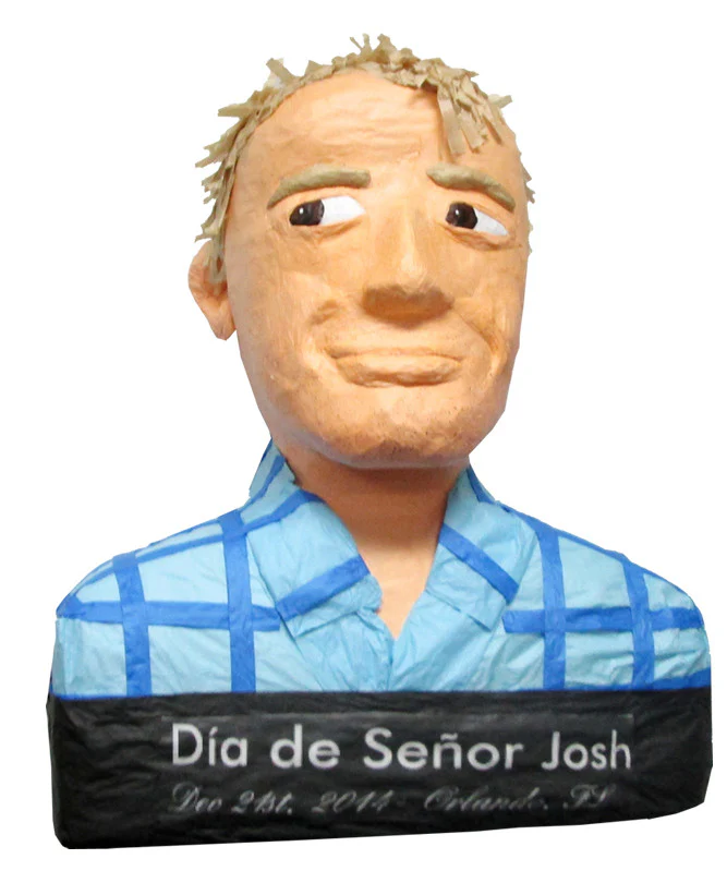 Skeptical Man Custom Pinata