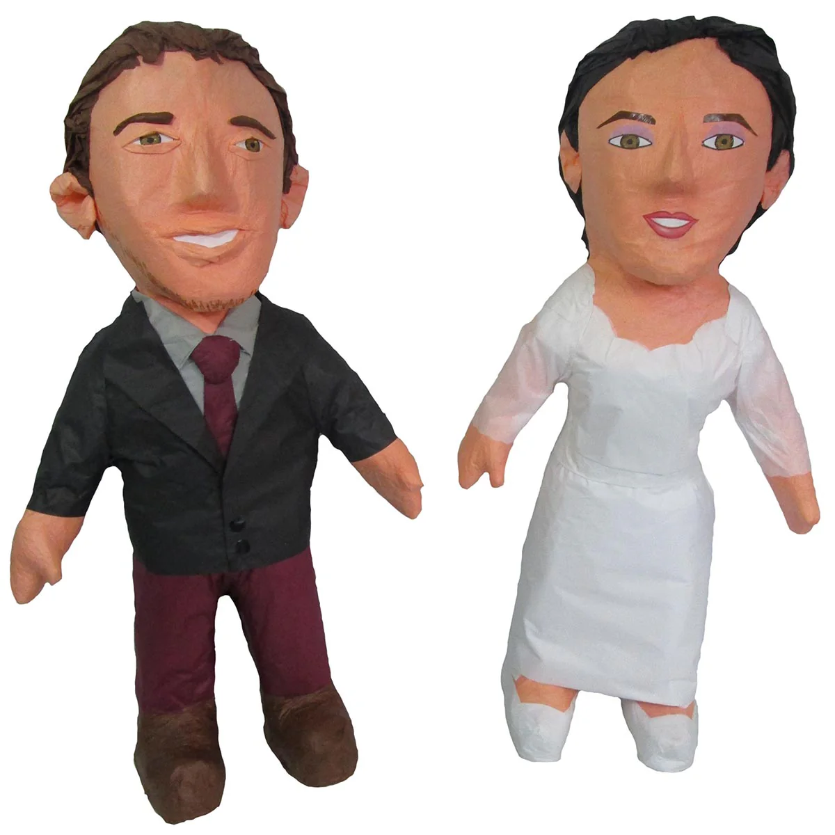 Custom Bride and Groom Wedding Pinata Centerpiece - Image 11