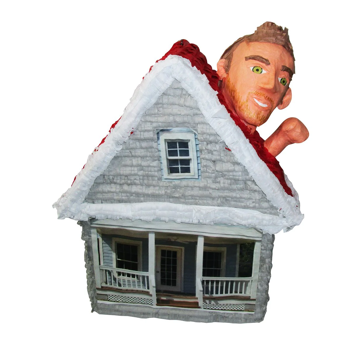 Custom Heads Out of House Pinata