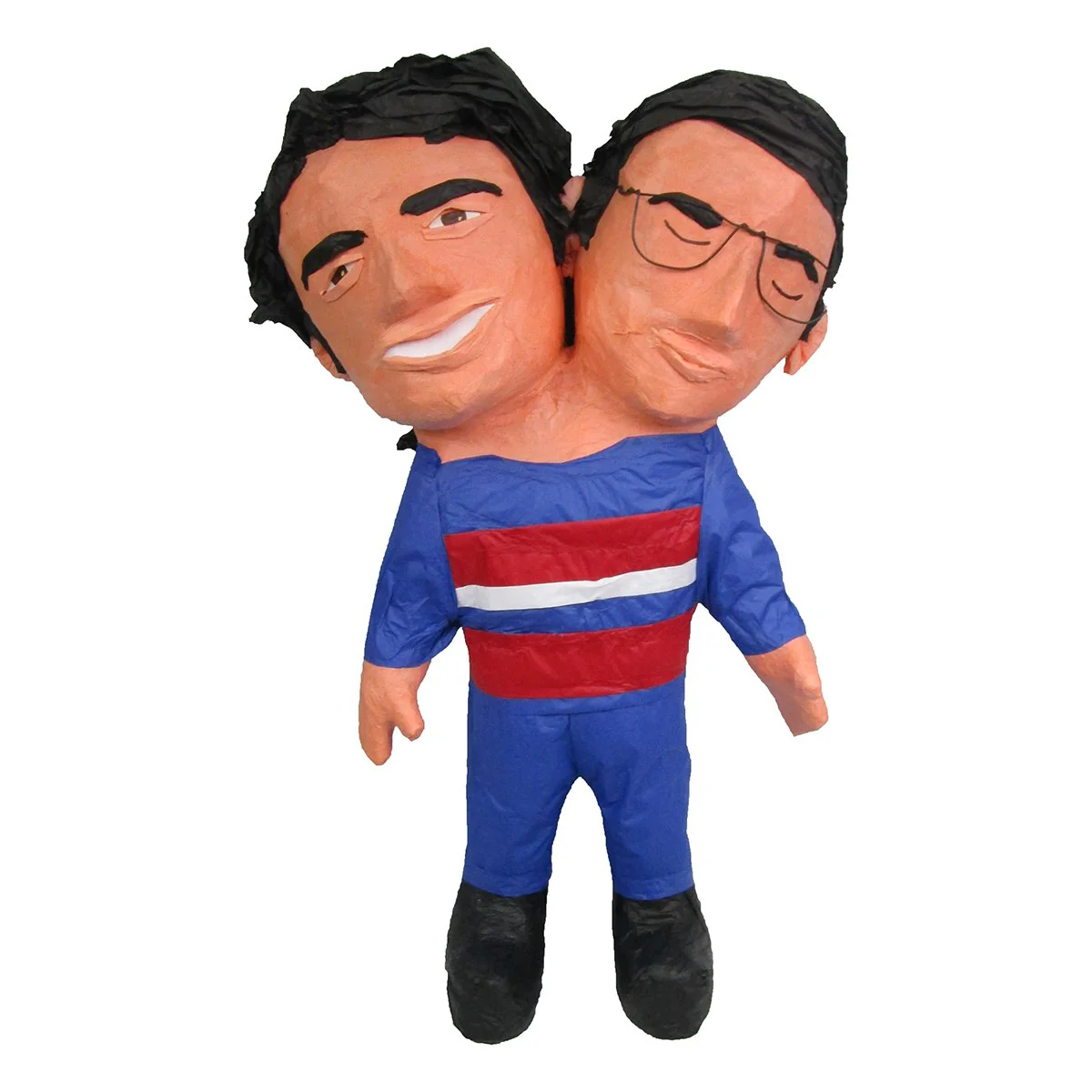CUSTOM TWO HEADED PERSON PINATA