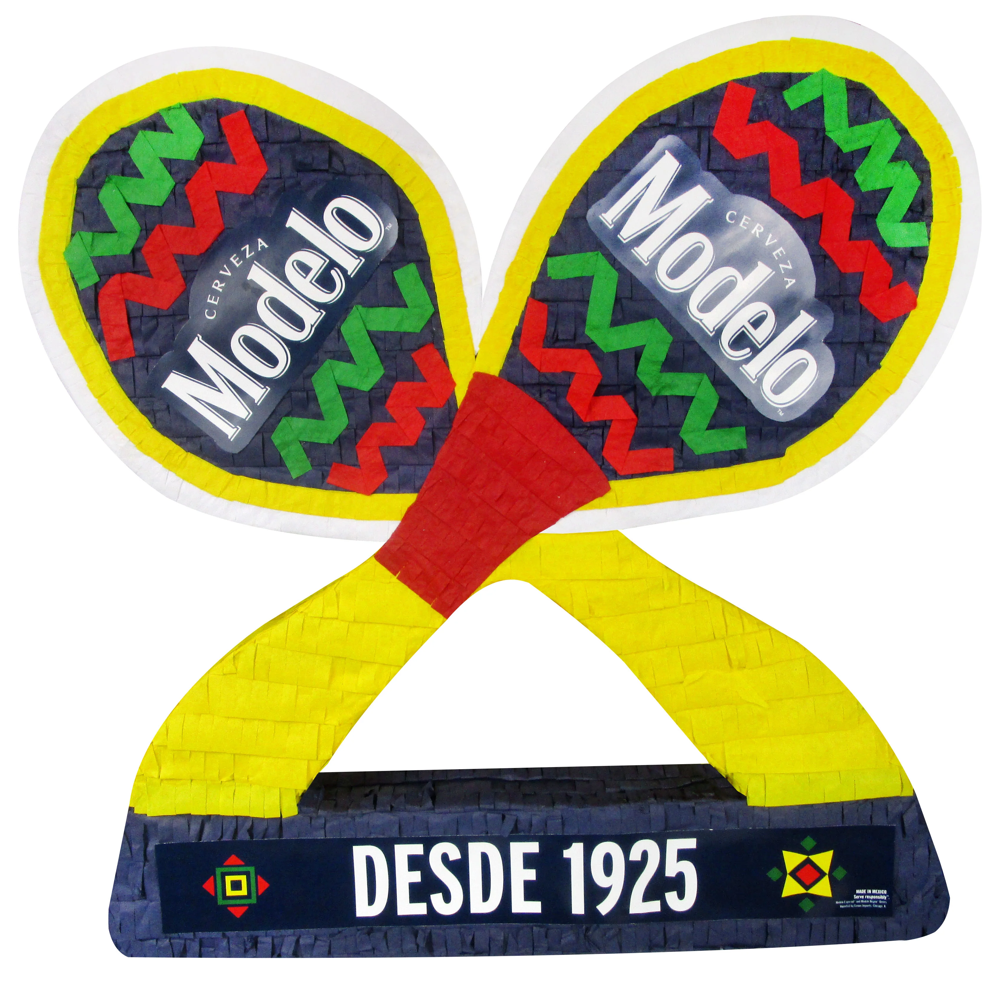 CUSTOM PROMOTIONAL PINATA - FIESTA MARACAS