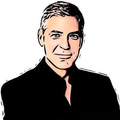 George Clooney Custom Pinata