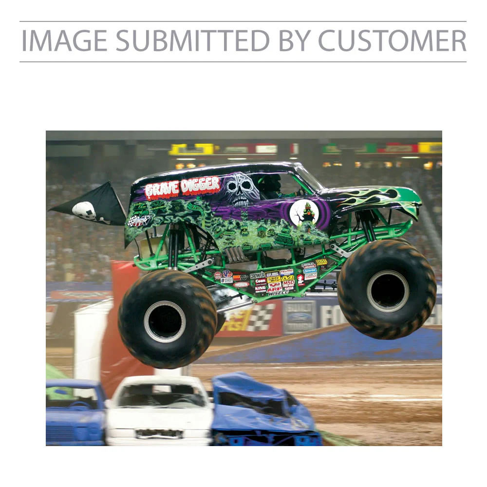 Large Grave Digger Custom Pinata - Image 2