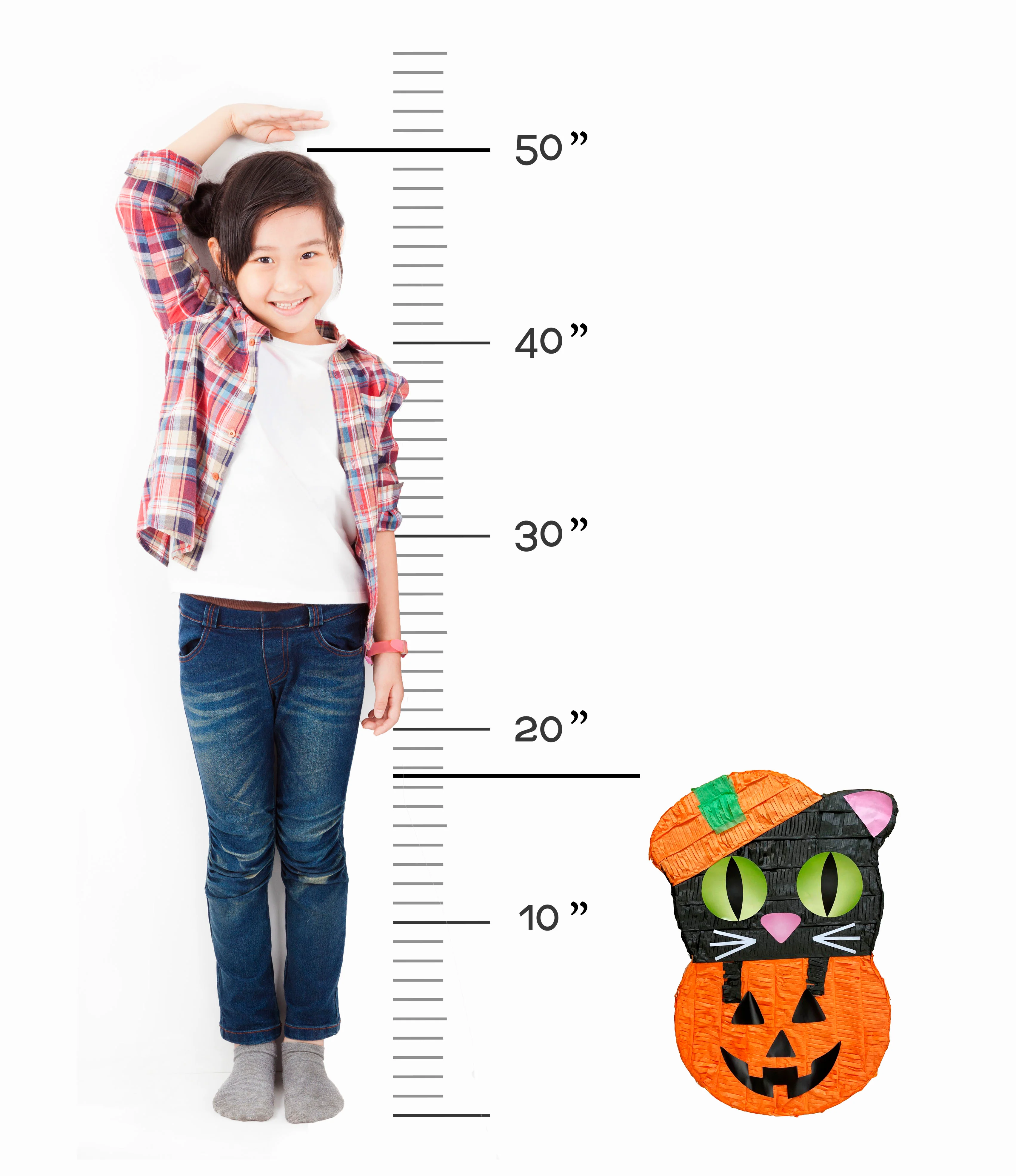 Halloween Cat in Pumpkin Pinata - Image 6