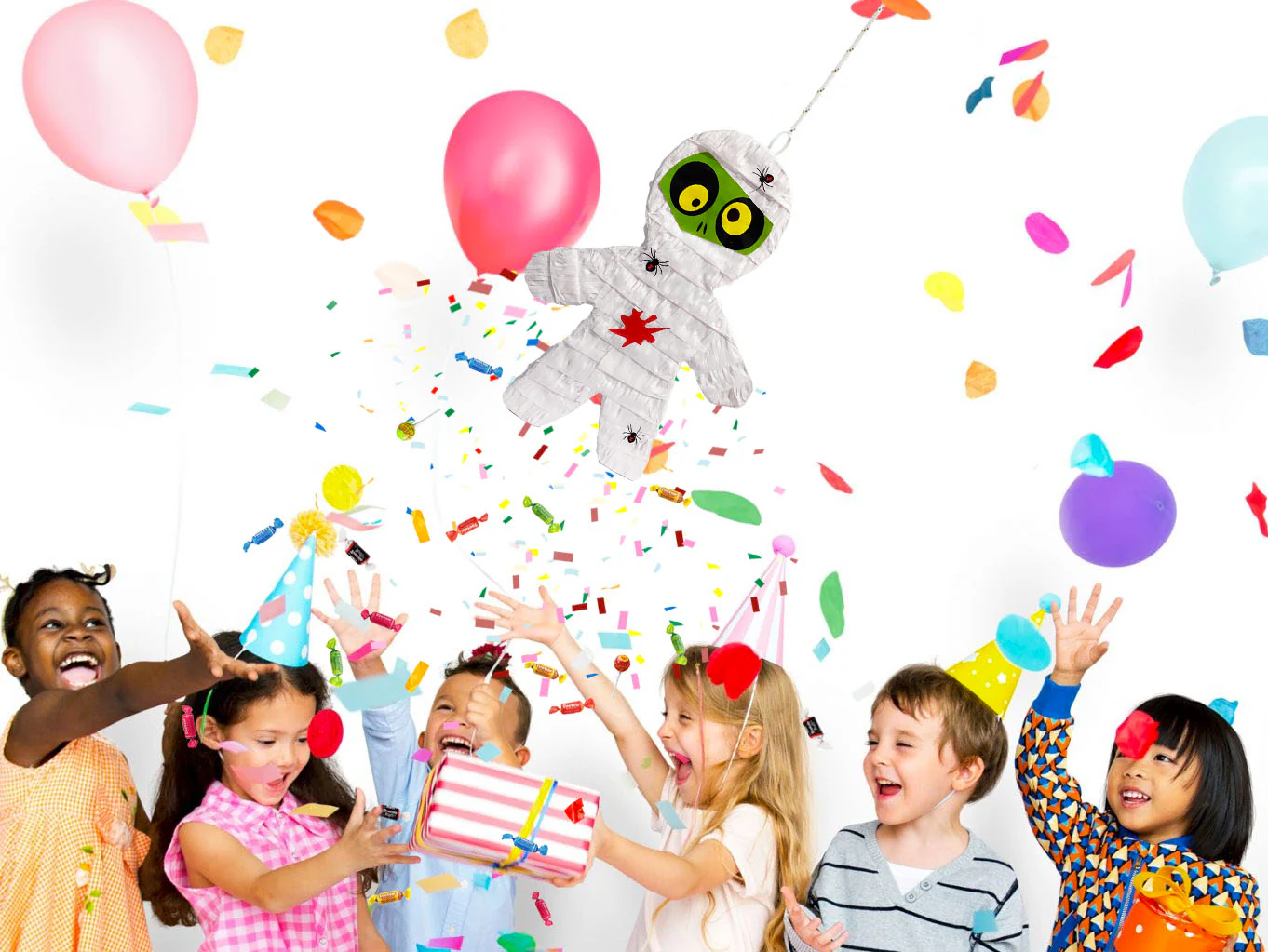 Halloween Mummy Pinata - Image 6