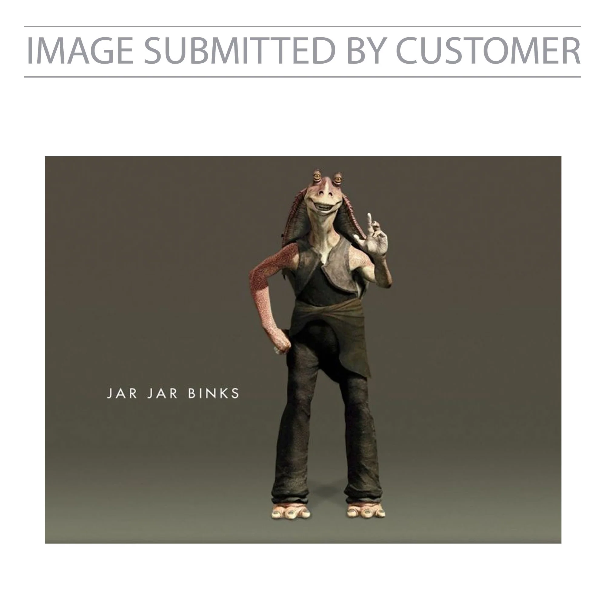 Jar Jar Binks Custom Pinata - Image 2