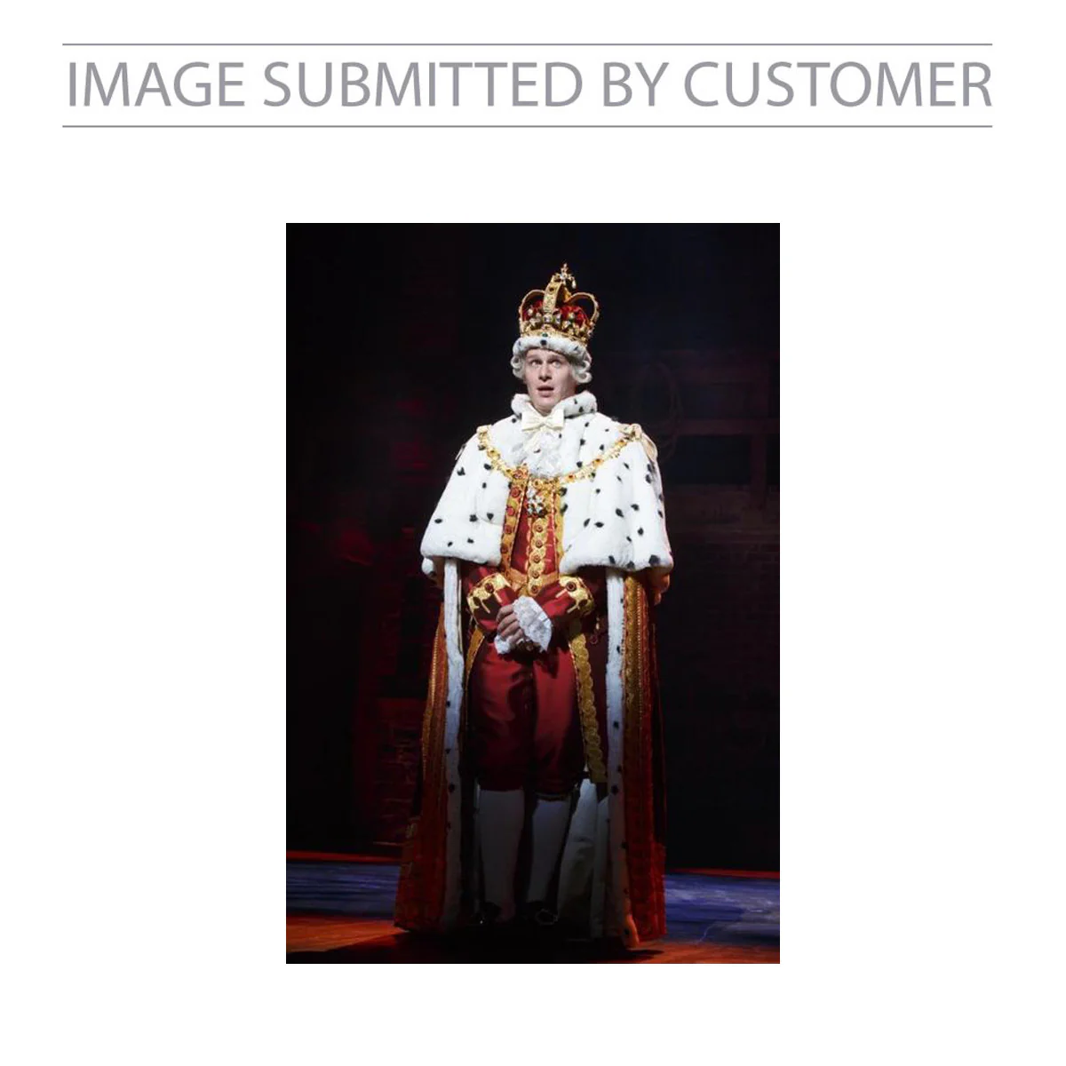 King George III Custom Pinata - Image 2