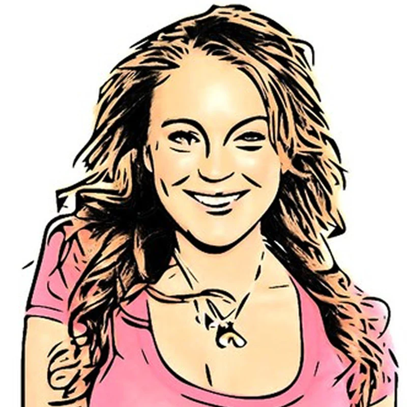 Lindsay Lohan Custom Pinata