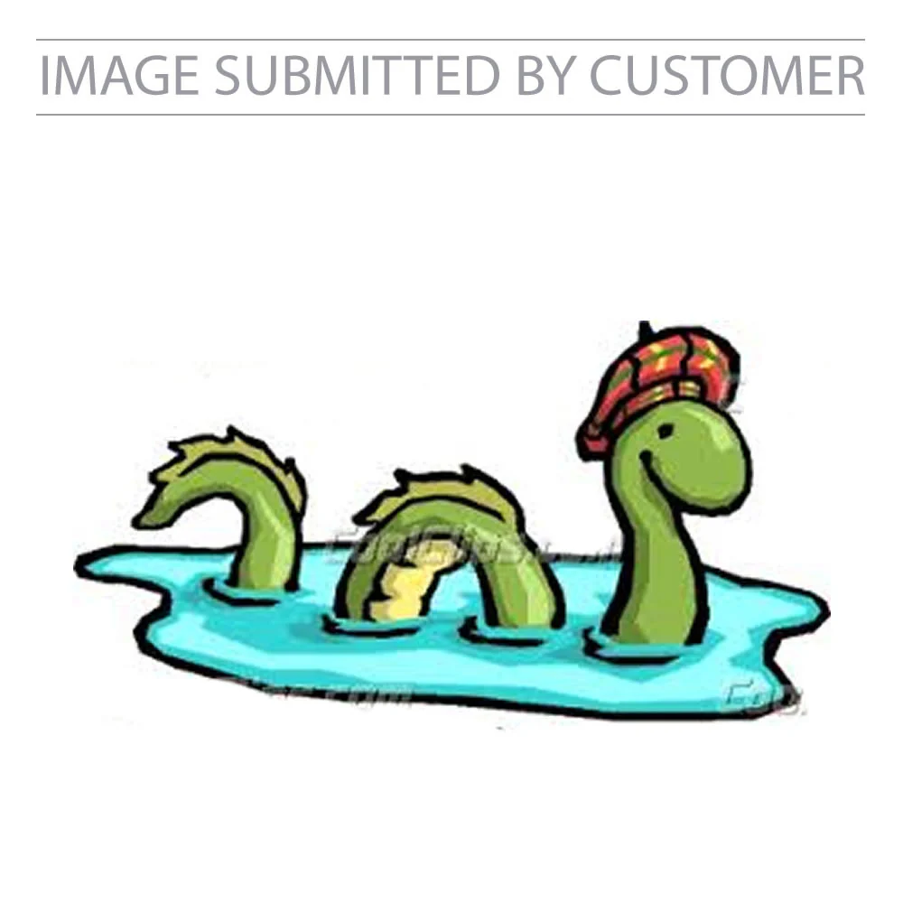 Loch Ness Monster Custom Pinata - Image 2