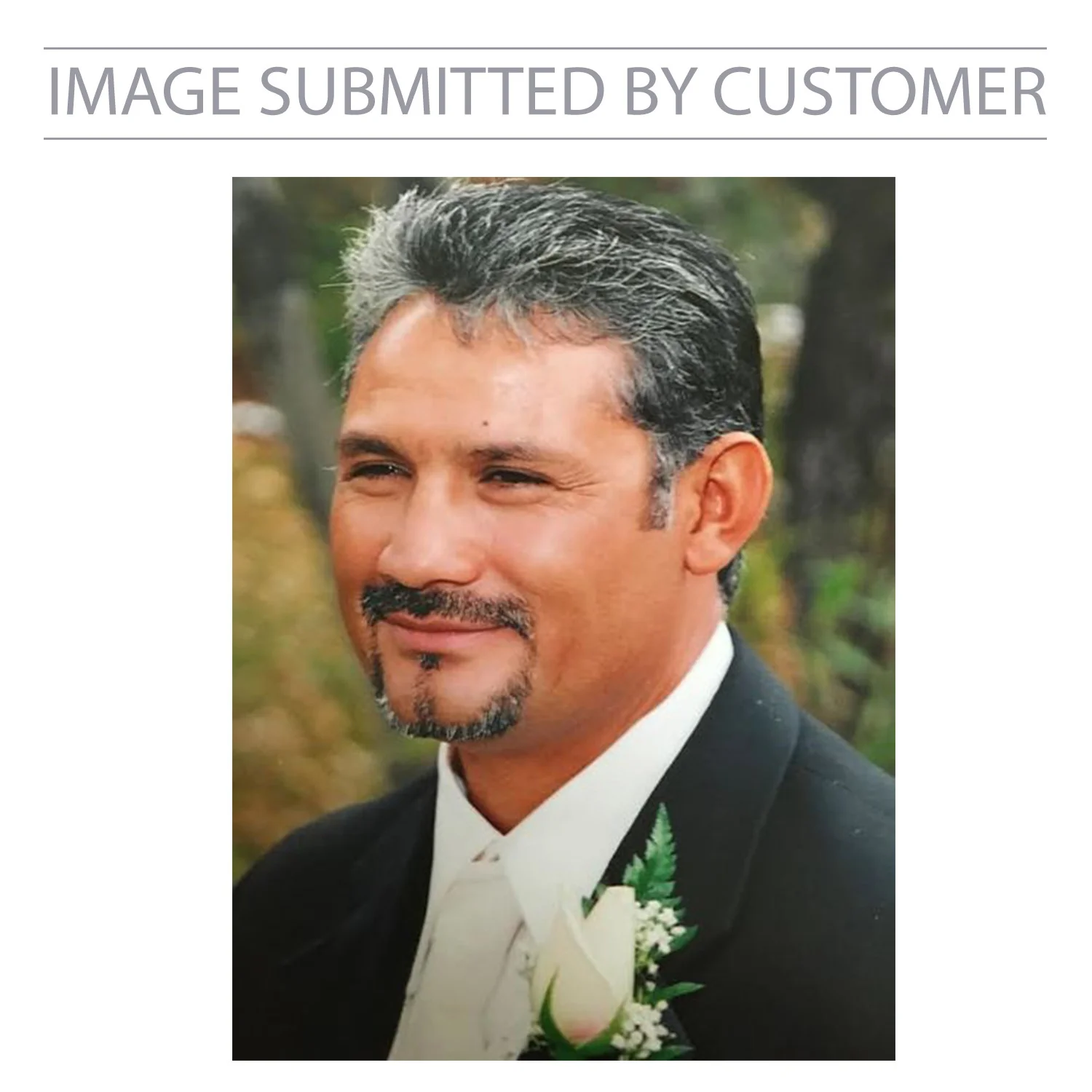 Man Black Suit Custom Pinata - Image 2