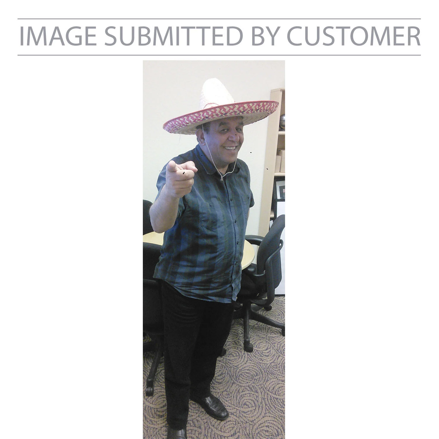 Man with Sombrero Custom Pinata - Image 2