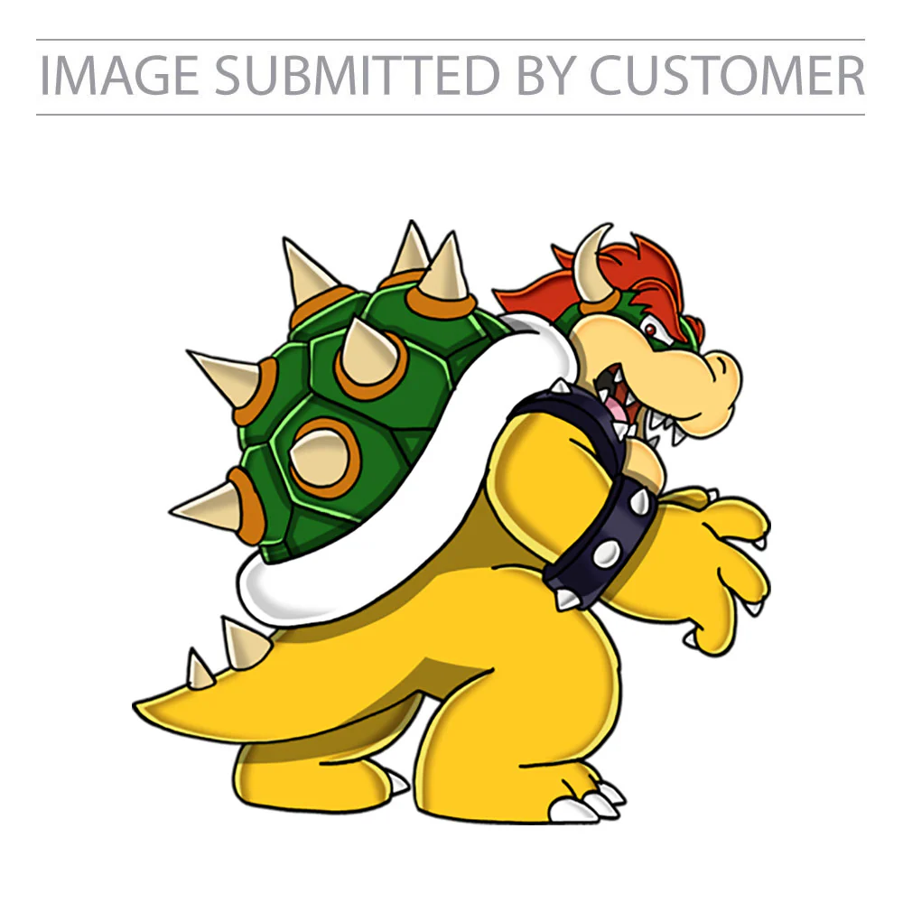 Mario Bros Bowser Custom Pinata - Image 4