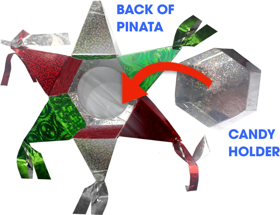 Candy-filled Mini Star Pinata, 10" High, Send To A Friend - Image 10