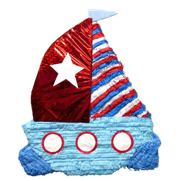 Large Sailboat Pinata - Signature Line
