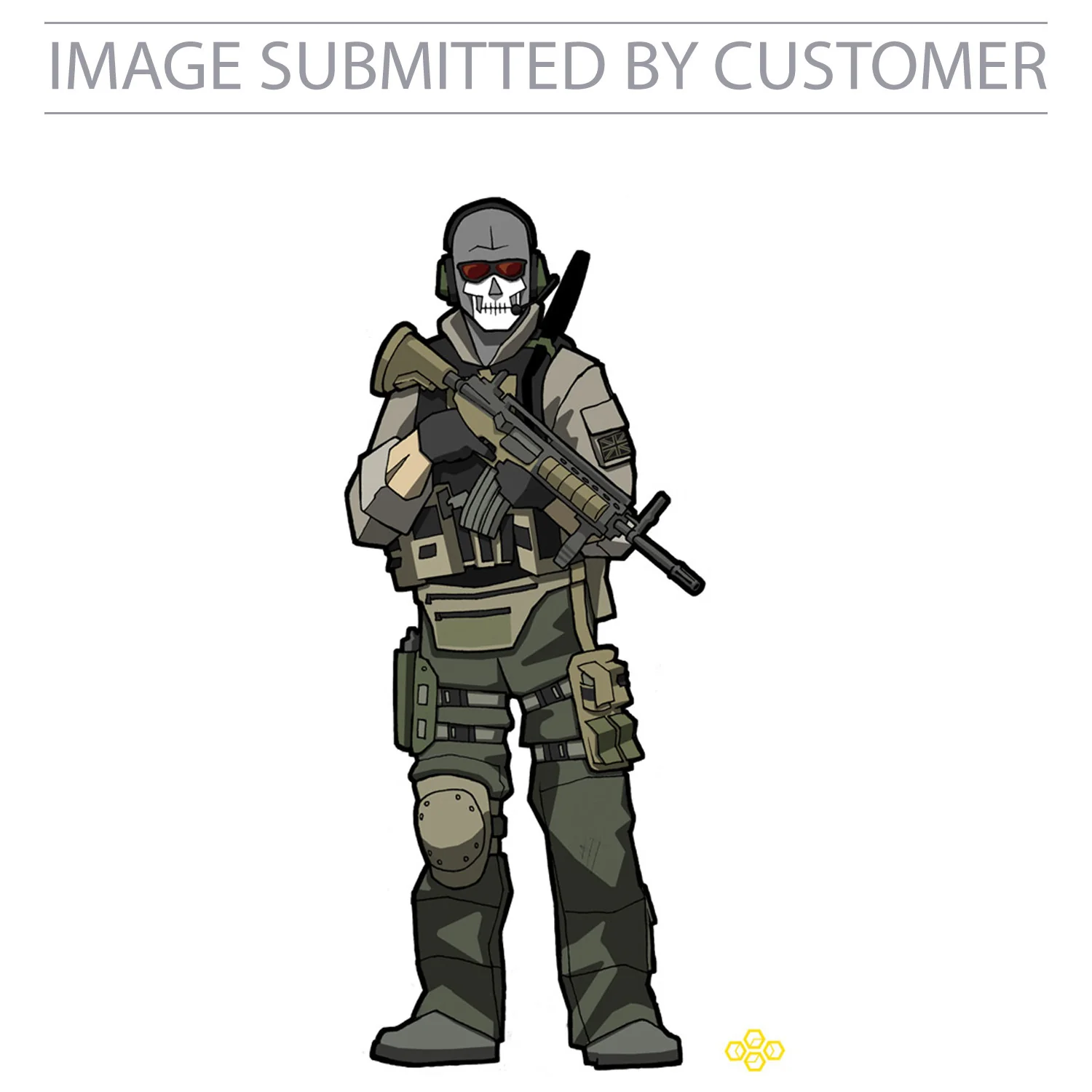 Soldier Custom Pinata - Image 2
