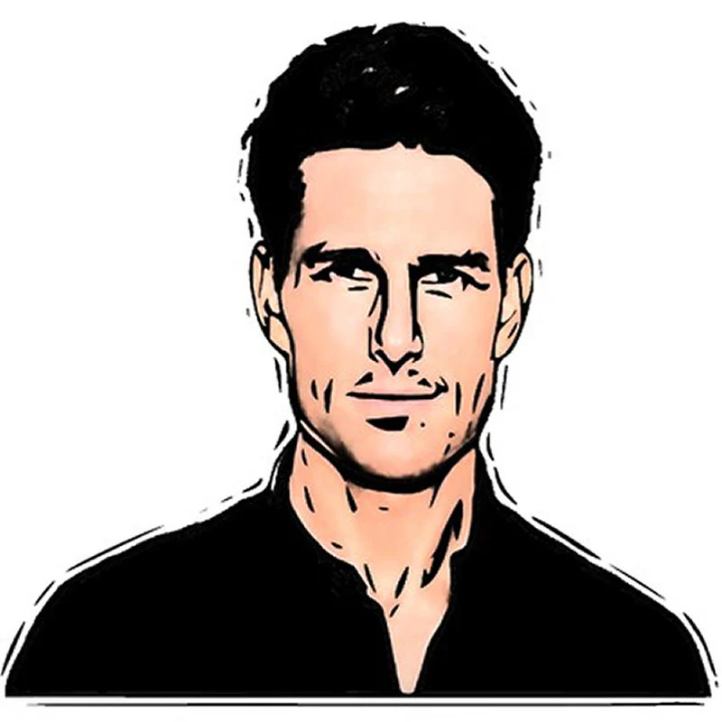 Tom Cruise Custom Pinata