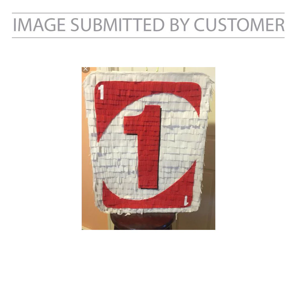 Uno Card Game Custom Pinata - Image 2