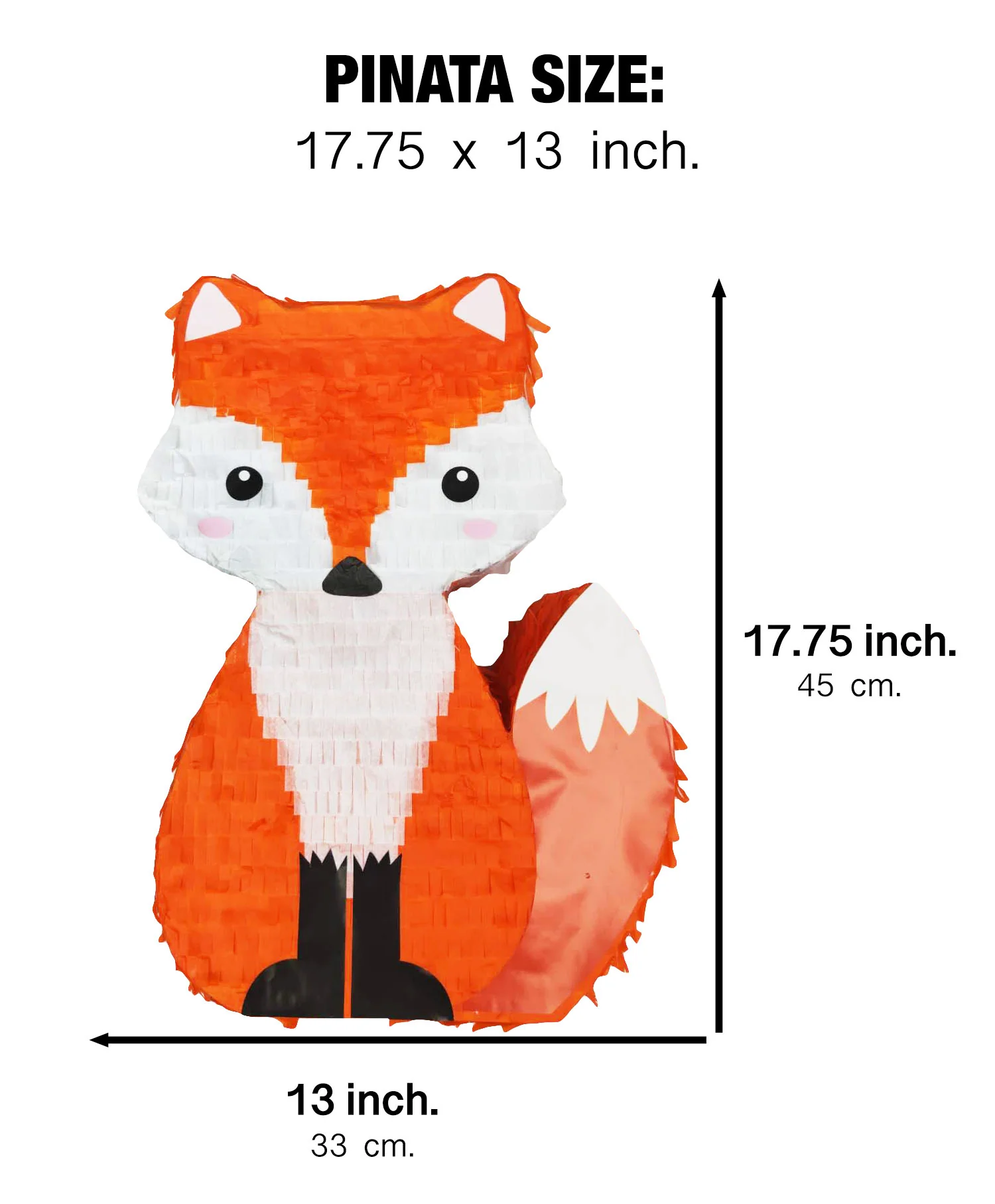 Woodland Fox Pinata - Image 5